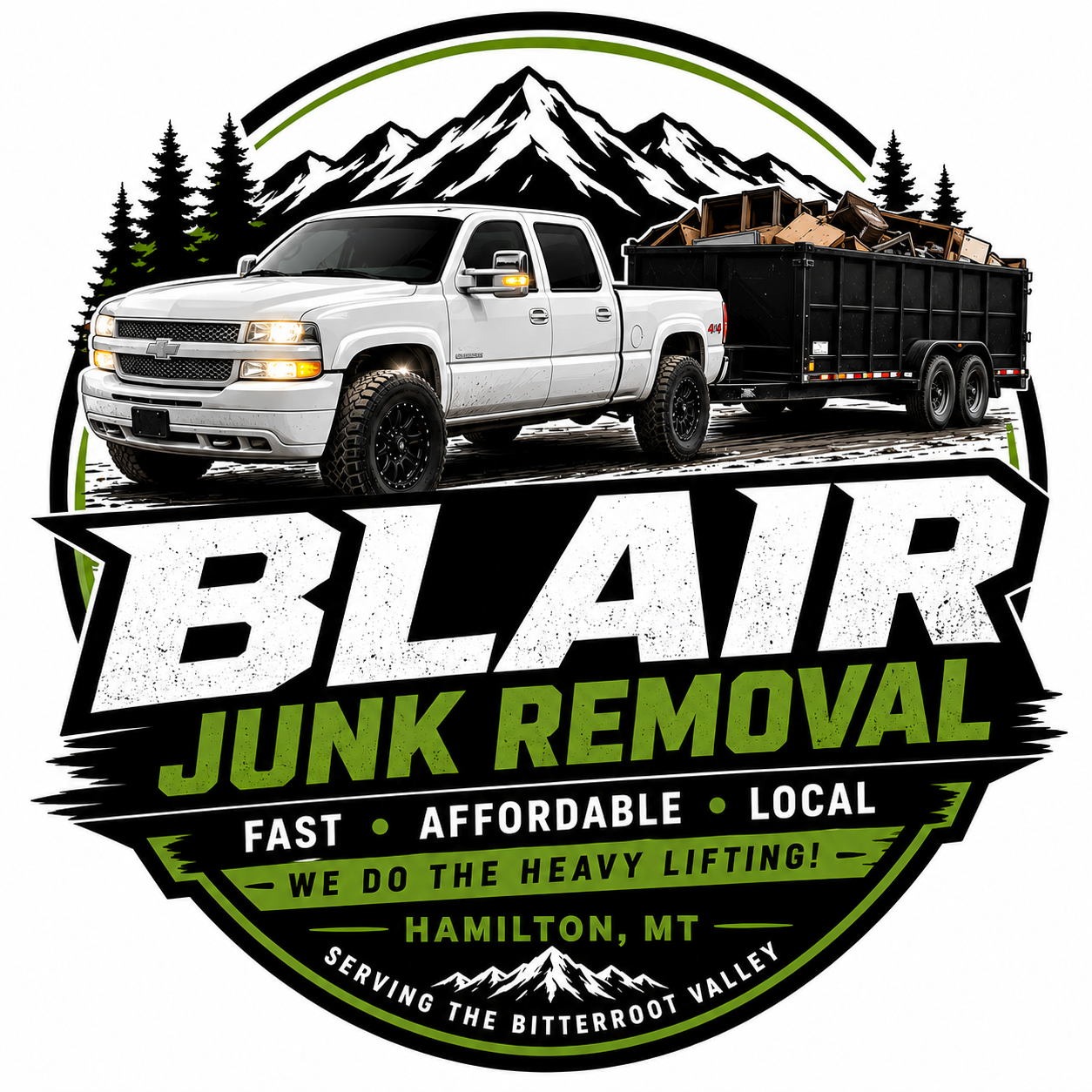 Blair Junk Removal logo